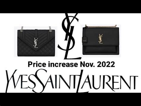 ysl price increase nov 2022